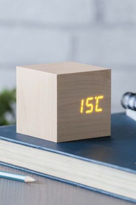 Gingko Design ceas de masă Cube Click Clock