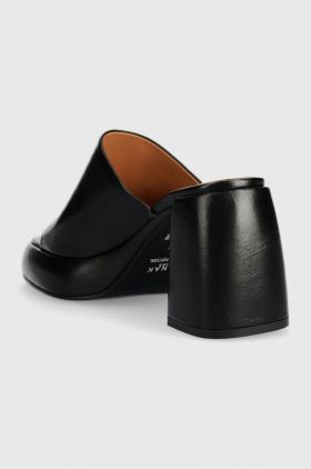 Jonak slapi de piele DEBAT femei, culoarea negru, cu toc drept, 3400192