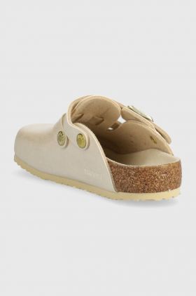 Birkenstock slapi copii Kay Kids BF culoarea bej