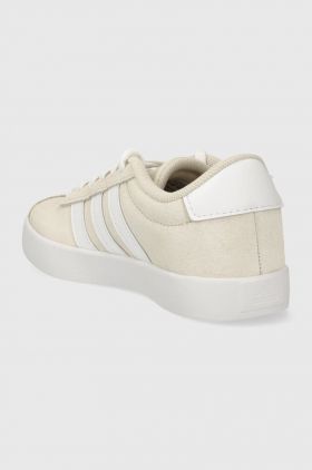 adidas sneakers pentru copii VL COURT 3.0 K culoarea bej