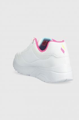 Skechers sneakers pentru copii UNO LITE MY DRIP culoarea alb