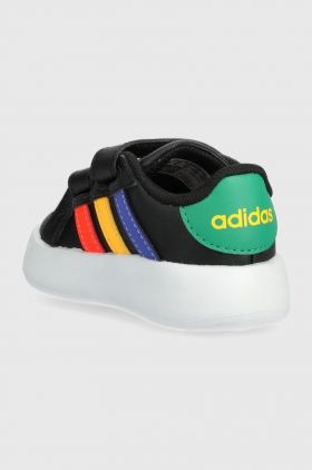 adidas sneakers pentru copii GRAND COURT 2.0 CF I culoarea negru