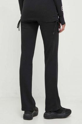 adidas by Stella McCartney pantaloni de antrenament culoarea negru, uni IN3650