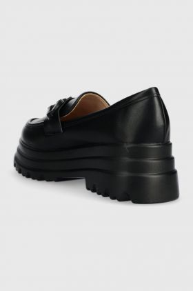 Answear Lab mocasini femei, culoarea negru, cu platforma