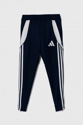 adidas Performance pantaloni de trening pentru copii TIRO24 TRPNT SY culoarea albastru marin, modelator