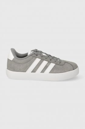 adidas sneakers pentru copii VL COURT 3.0 K culoarea gri