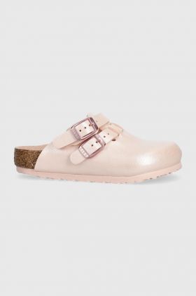 Birkenstock slapi copii Kay Kids BF culoarea roz