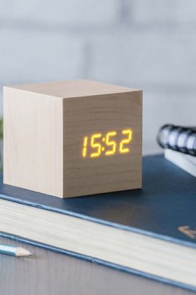 Gingko Design ceas de masă Cube Click Clock