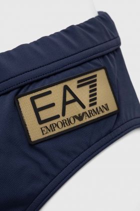 EA7 Emporio Armani costum de baie culoarea albastru marin