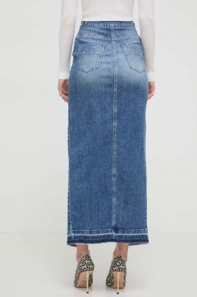 Elisabetta Franchi fusta jeans maxi, creion