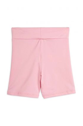 Mini Rodini pantaloni scurti copii culoarea roz, cu imprimeu