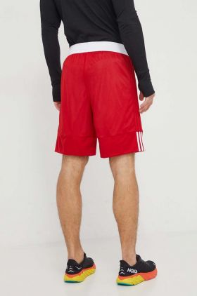 adidas Performance pantaloni scurți de antrenament culoarea roșu DY6603