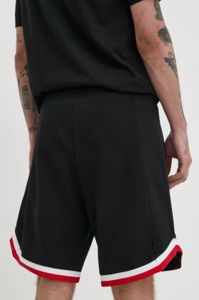 HUGO pantaloni scurți din bumbac culoarea negru 50510163