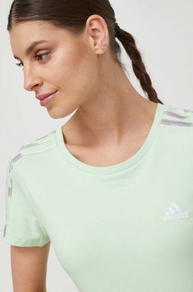 adidas tricou femei, culoarea verde IR6119