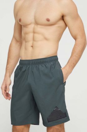 adidas pantaloni scurți de baie culoarea verde IT8596