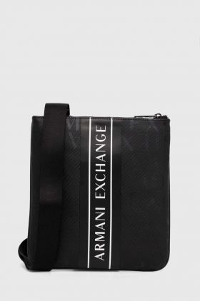 Armani Exchange borseta culoarea negru