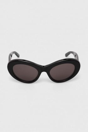 Balenciaga ochelari de soare femei, culoarea negru