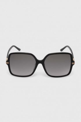 Gucci ochelari de soare femei, culoarea negru