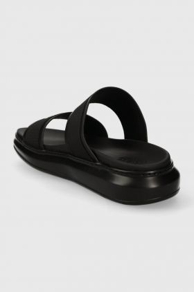 Karl Lagerfeld slapi de piele KAPRI MENS barbati, culoarea negru, KL52509