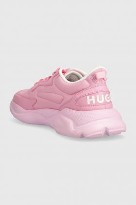 HUGO sneakers Leon culoarea roz, 50512717