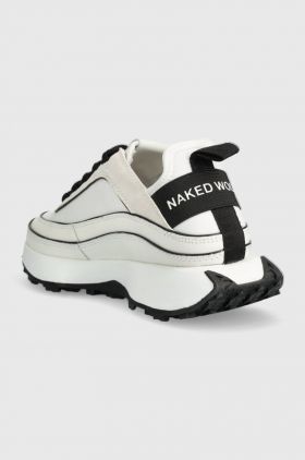 Naked Wolfe sneakers Petal culoarea alb