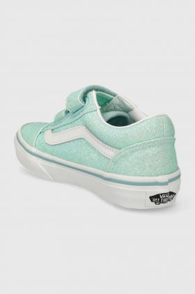 Vans tenisi copii UY Old Skool V culoarea turcoaz