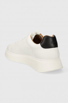 BOSS sneakers din piele Bulton culoarea alb, 50497887