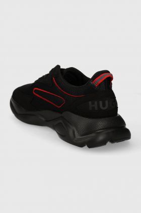 HUGO sneakers Leon culoarea negru, 50517114