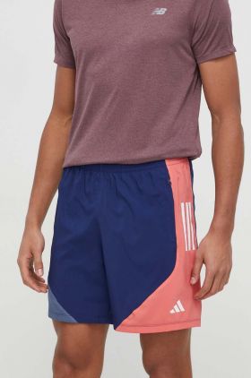 adidas Performance pantaloni scurți de alergare Own the Run culoarea bleumarin IK4995