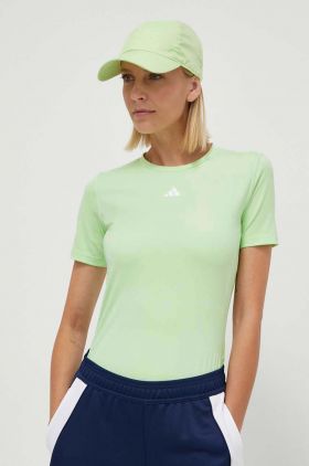 adidas Performance tricou de antrenament Techfit culoarea verde IT6742