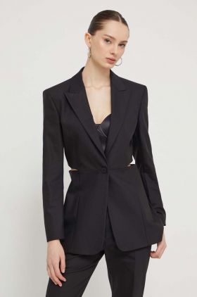 HUGO sacou culoarea negru, un singur rând de nasturi, uni 50511829