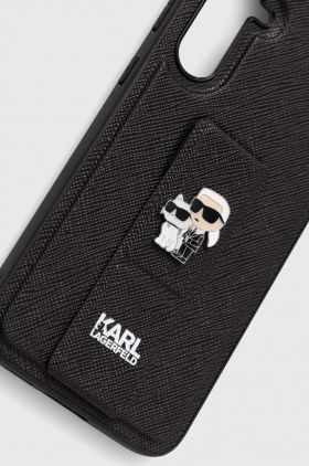 Karl Lagerfeld Husă pentru telefon S23 FE S711 culoarea negru