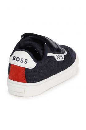 BOSS sneakers pentru copii culoarea albastru marin