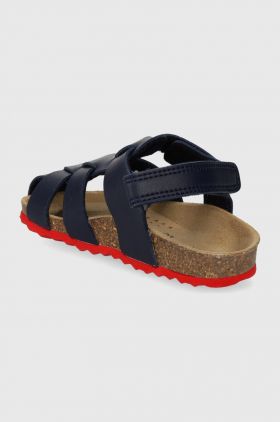 Geox sandale copii SANDAL CHALKI culoarea albastru marin