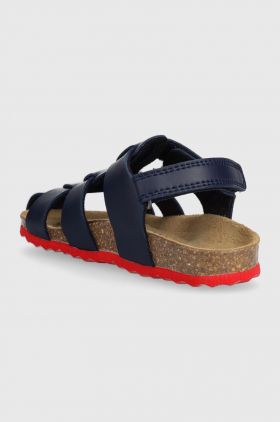 Geox sandale copii SANDAL CHALKI culoarea albastru marin