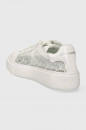 Karl Lagerfeld sneakers MAXI KUP culoarea alb, KL62228