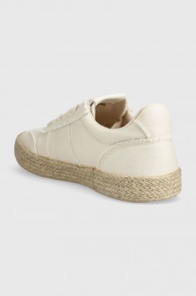 Pepe Jeans espadrile PLS10413 culoarea bej, JADE FRESH