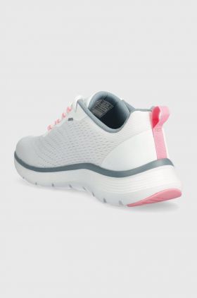 Skechers pantofi de antrenament Flex Appeal 5.0 culoarea alb