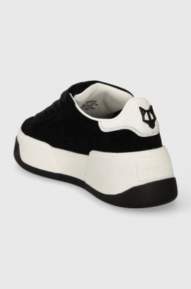 Naked Wolfe sneakers din piele Sound culoarea negru