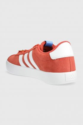 adidas sneakers din piele VL COURT 3.0 culoarea portocaliu ID9073