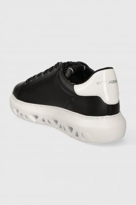 Karl Lagerfeld sneakers din piele KAPRI KITE culoarea negru, KL54530