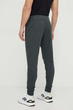 adidas pantaloni de trening  Z.N.E culoarea verde, uni IR5244