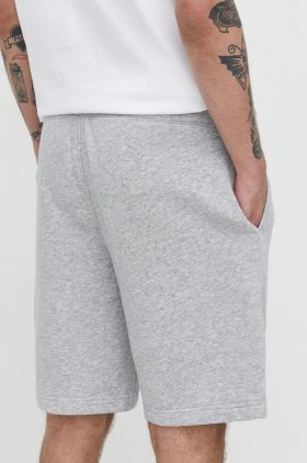 Hollister Co. pantaloni scurti barbati, culoarea gri, melanj