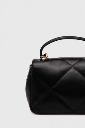 Tory Burch poseta de piele culoarea negru