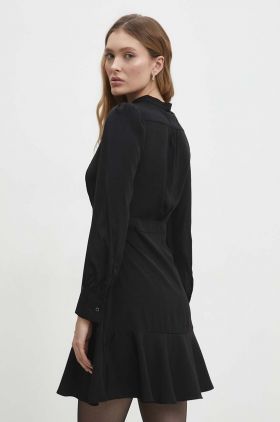 Answear Lab rochie culoarea negru, mini, evazati