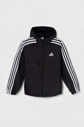 adidas geaca copii culoarea negru