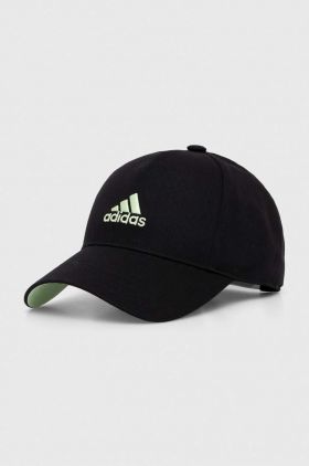 adidas Performance șapcă de baseball pentru copii culoarea negru, cu imprimeu