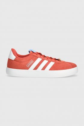 adidas sneakers din piele VL COURT 3.0 culoarea portocaliu ID9073