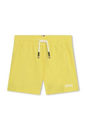 BOSS pantaloni scurti de baie copii culoarea verde