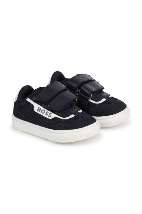 BOSS sneakers pentru copii culoarea albastru marin